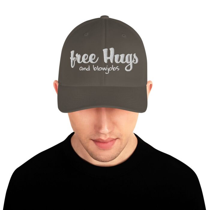 Structured Twill Cap - Free Hugs and Blowjobs - Image 25