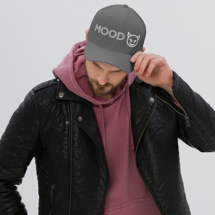 Structured Twill Cap - Mood Devil Emoji - Image 9