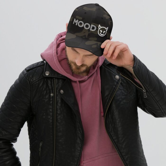 Structured Twill Cap - Mood Devil Emoji - Image 2