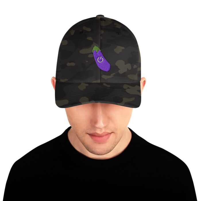 Structured Twill Cap - Power Top/Eggplant - Image 2