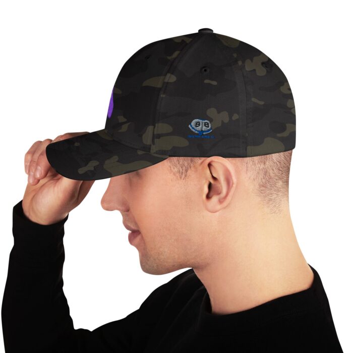 Structured Twill Cap - Power Top/Eggplant - Image 4