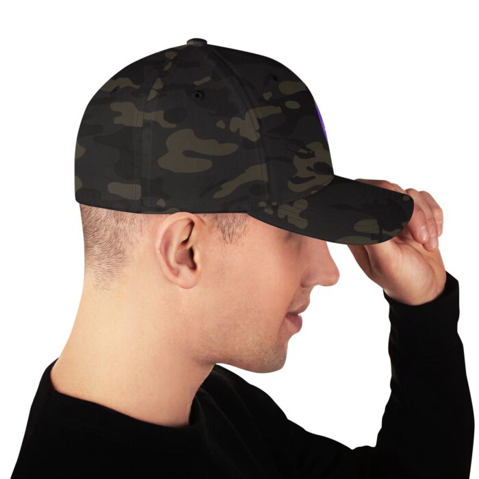 Structured Twill Cap - Power Top/Eggplant - Image 5