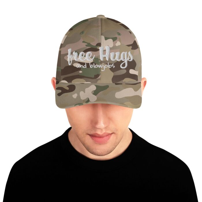 Structured Twill Cap - Free Hugs and Blowjobs - Image 29