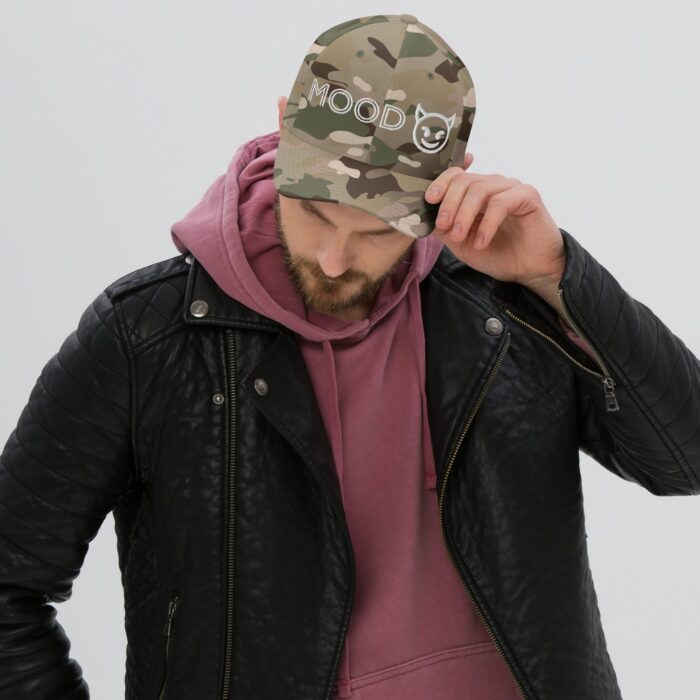 Structured Twill Cap - Mood Devil Emoji - Image 8