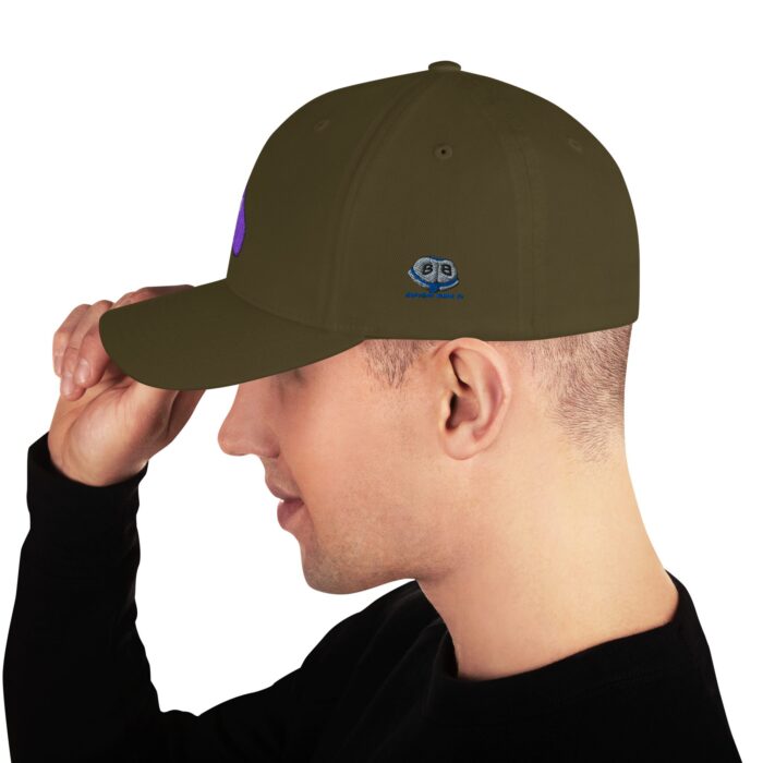 Structured Twill Cap - Power Top/Eggplant - Image 23