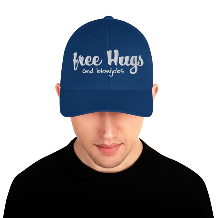 Structured Twill Cap - Free Hugs and Blowjobs - Image 13