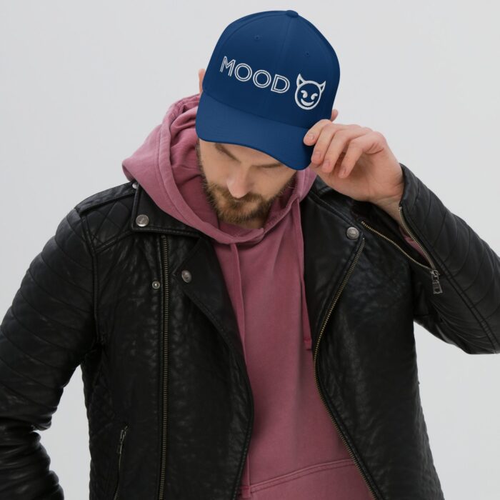 Structured Twill Cap - Mood Devil Emoji - Image 5