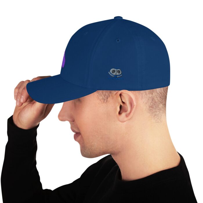 Structured Twill Cap - Power Top/Eggplant - Image 15