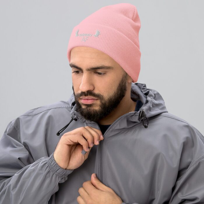 Cuffed Beanie - Horny AF - Image 11