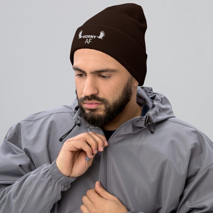 Cuffed Beanie - Horny AF - Image 2