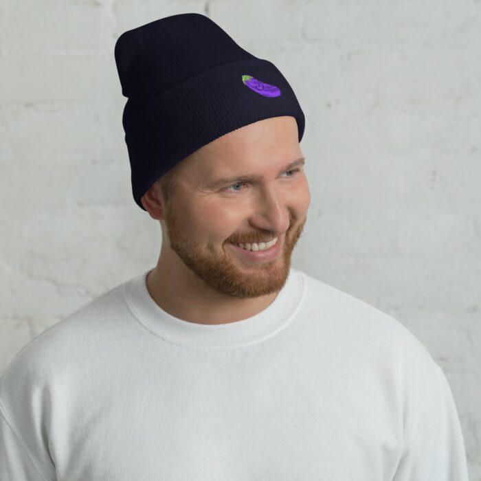 Cuffed Beanie - Power Top - Image 3