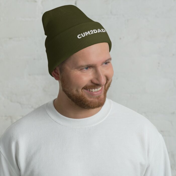 Cuffed Beanie - CUM2DADDY - Image 7