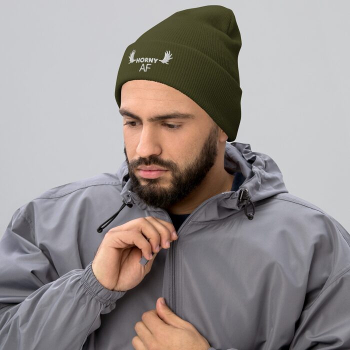 Cuffed Beanie - Horny AF - Image 7