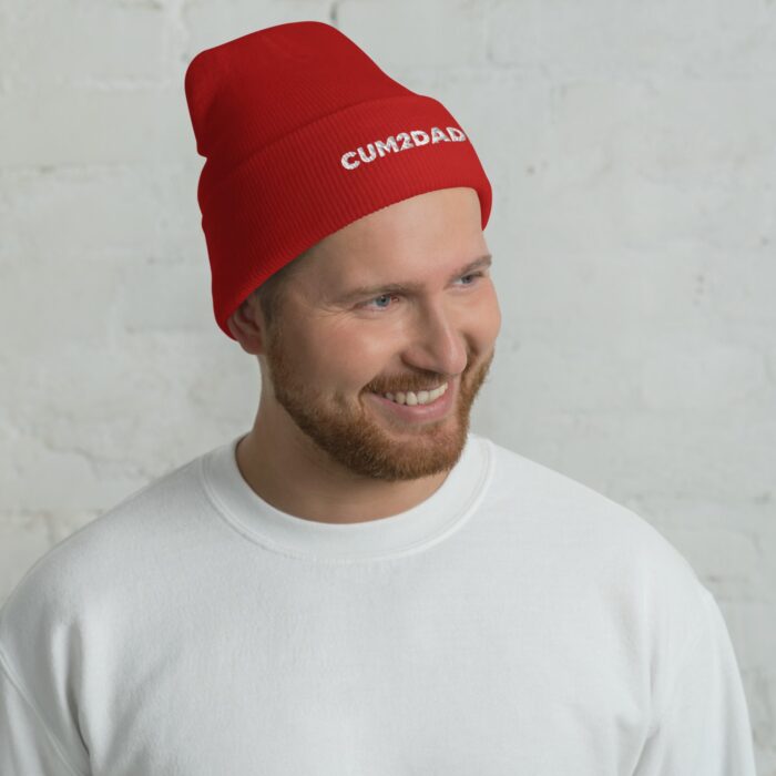 Cuffed Beanie - CUM2DADDY - Image 6
