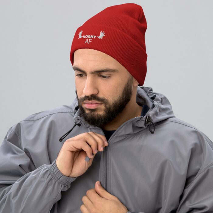 Cuffed Beanie - Horny AF - Image 6