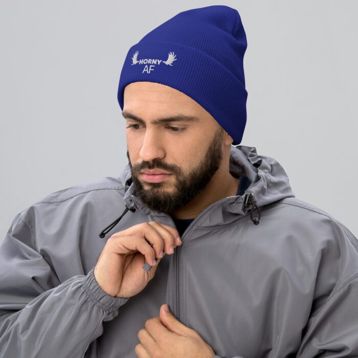 Cuffed Beanie - Horny AF - Image 5
