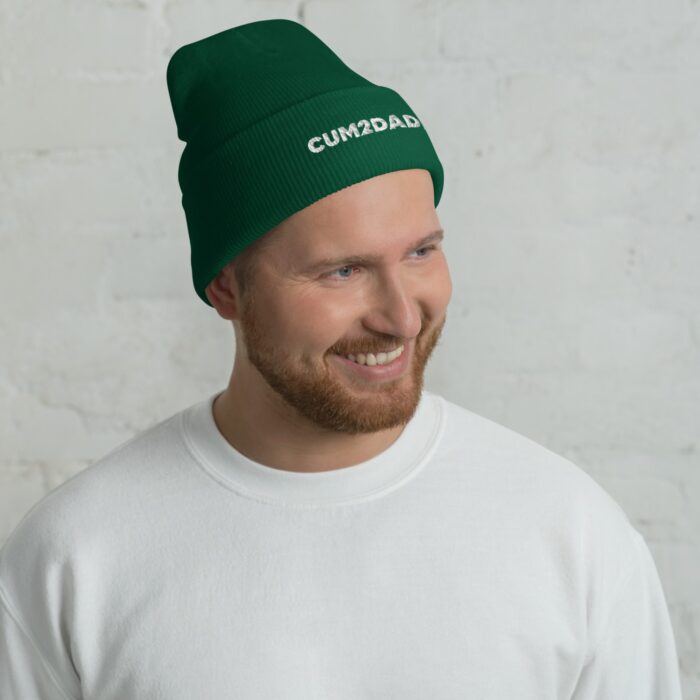 Cuffed Beanie - CUM2DADDY - Image 8