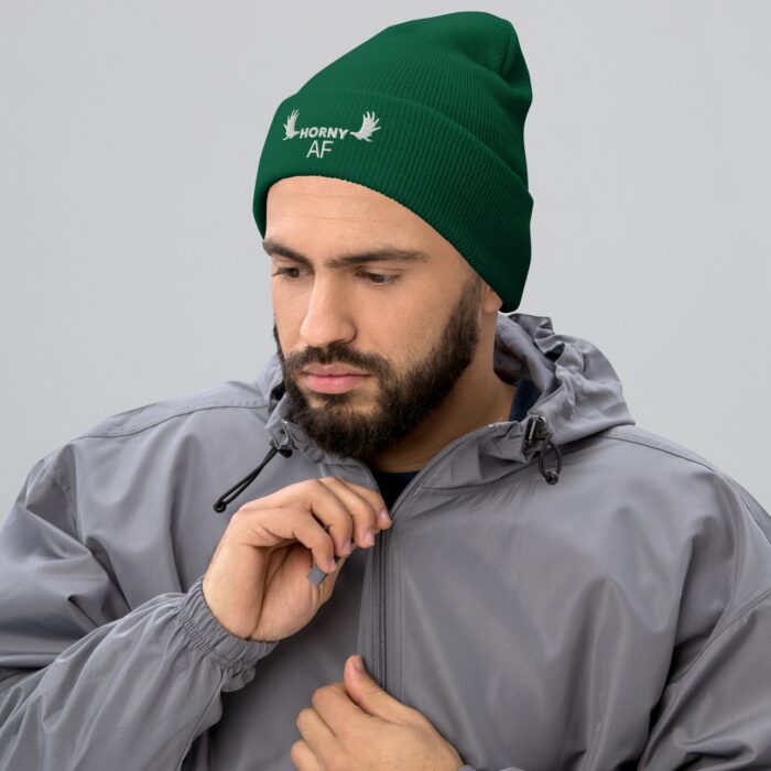Cuffed Beanie - Horny AF - Image 8
