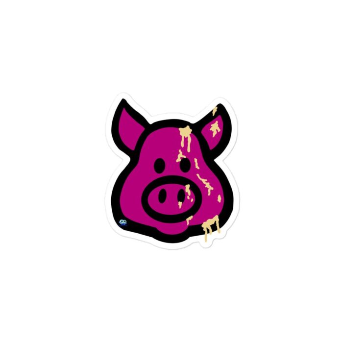 Vinyl Stickers - Cum Pig - Image 2