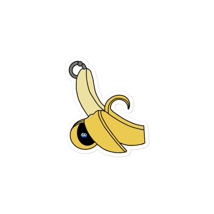 Vinyl Stickers - Pierced Banana - Image 2