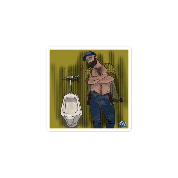 Vinyl Stickers - Urinal - Image 2