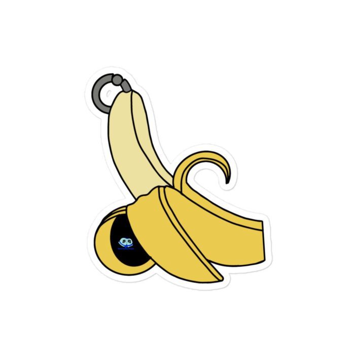 Vinyl Stickers - Pierced Banana