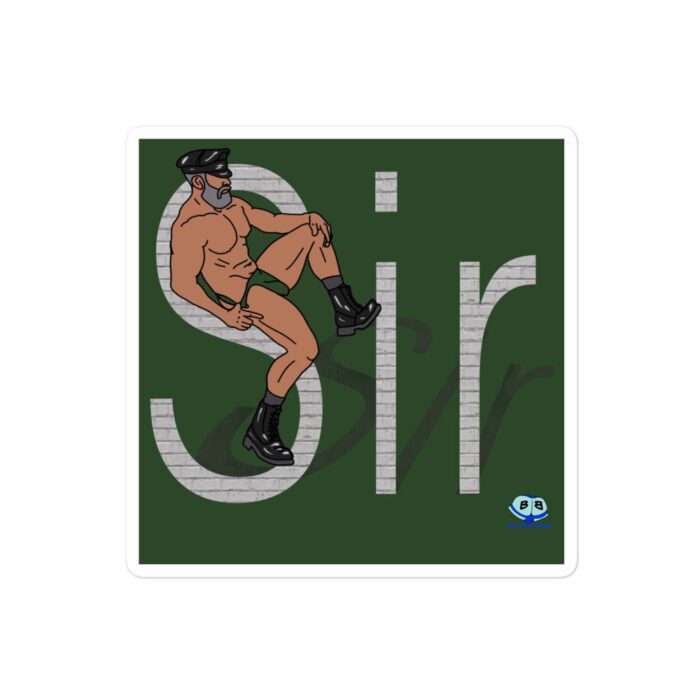 Vinyl Stickers - Sir