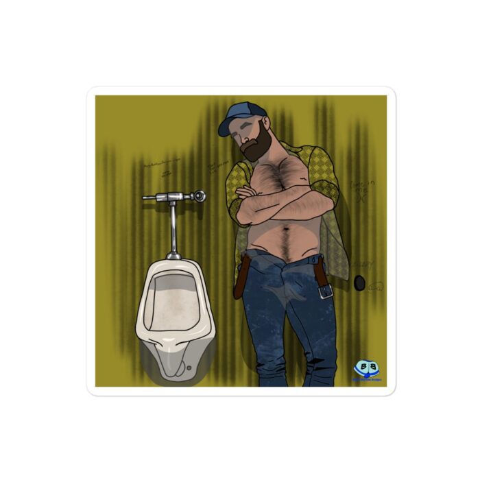 Vinyl Stickers - Urinal