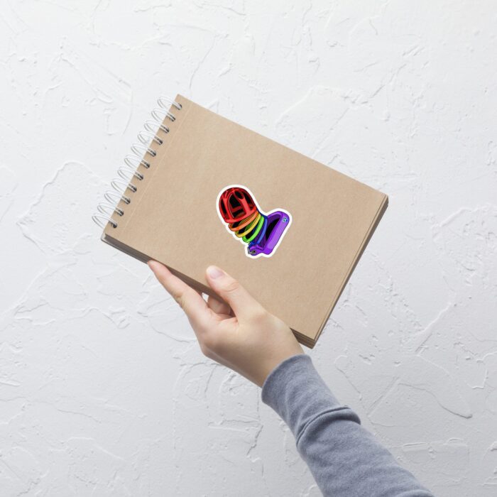 Vinyl Stickers - Rainbow Chastity - Image 3