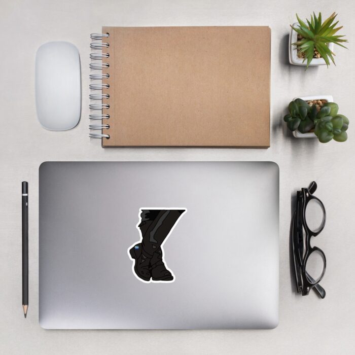 Vinyl Stickers - Black Leather Boots