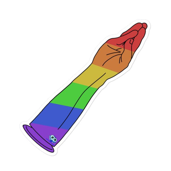 Vinyl Stickers - Handy Stripes (Fisting) - Image 3
