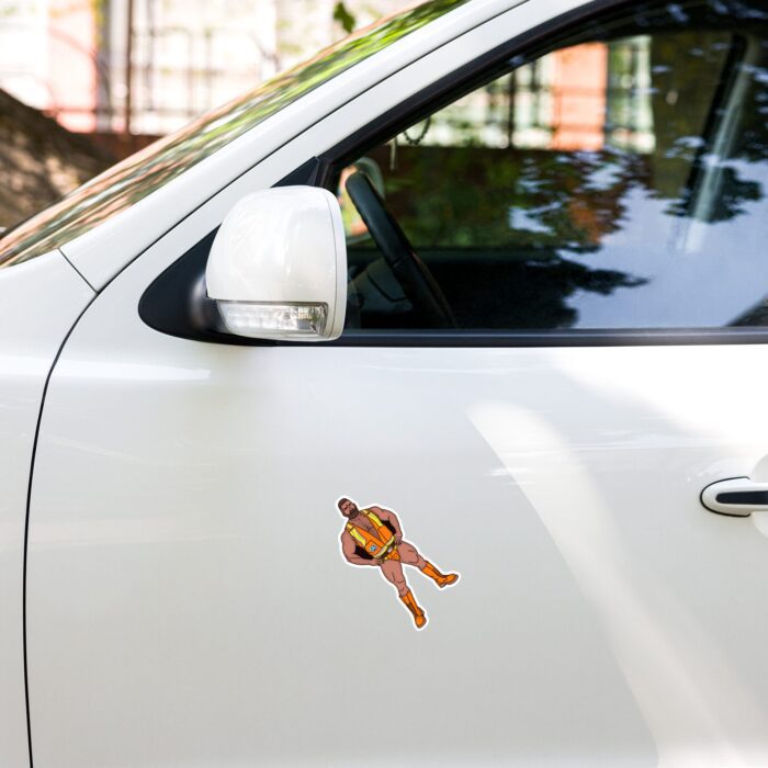 Bubble-free stickers - Roadblock
