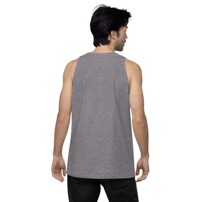 Men’s premium tank top - Safe with me - Image 45