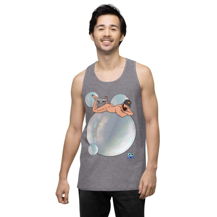 Men’s premium tank top - Bubbles