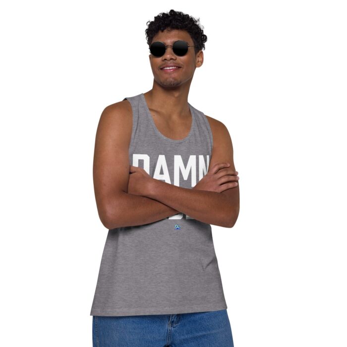 Men’s premium tank top - Damn Daddy - Image 34