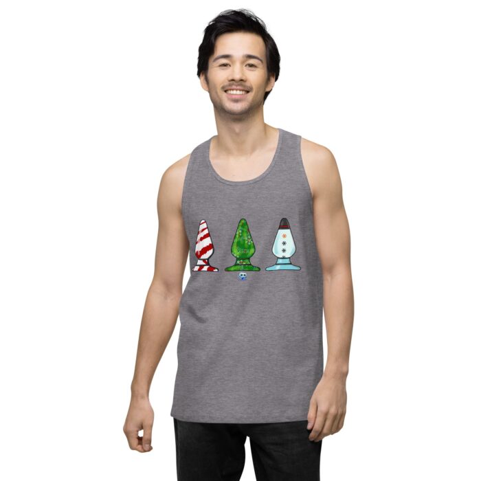 Men’s premium tank top - Holiday Butt Plugs - Image 18