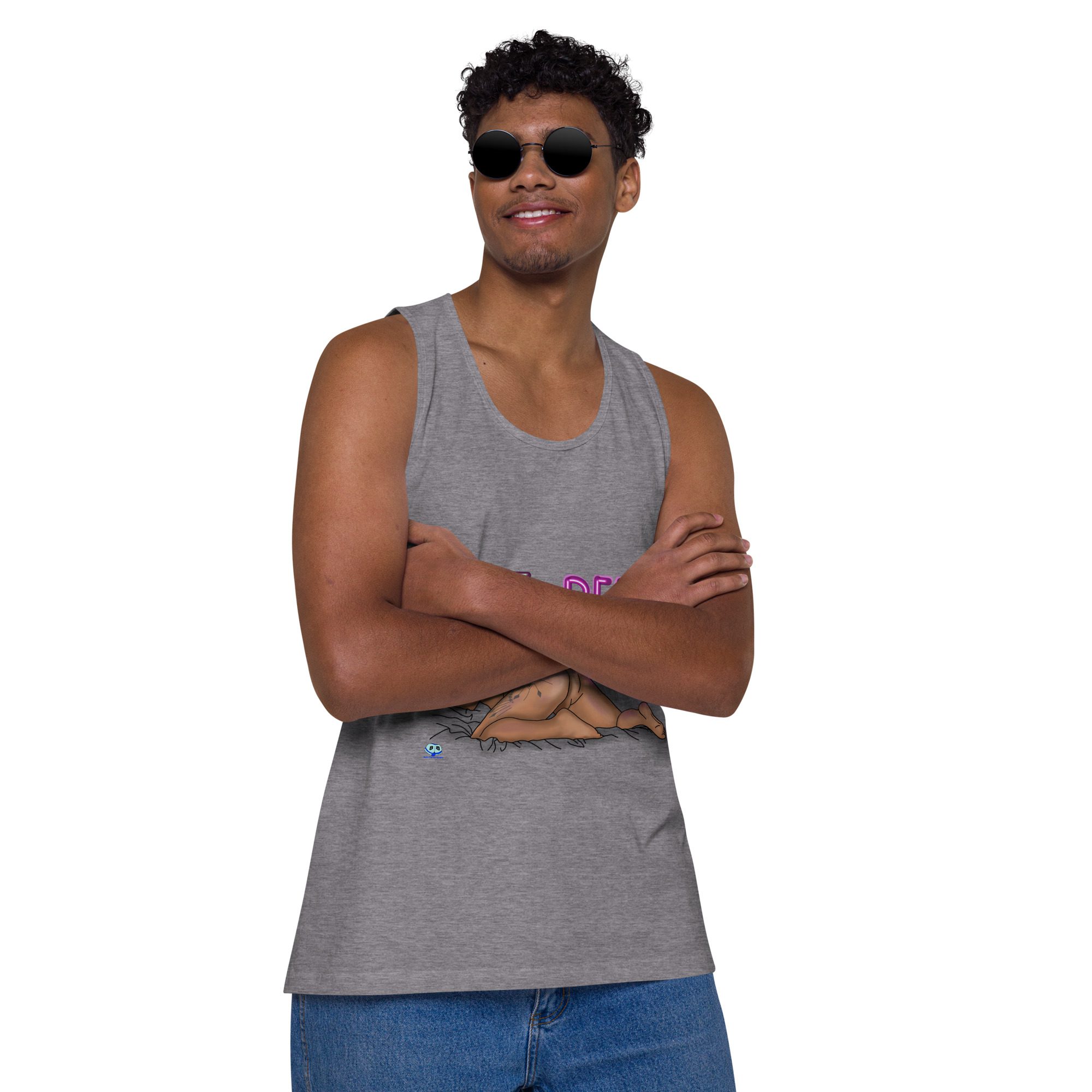 Men’s premium tank top - Hot and Ready - Image 18