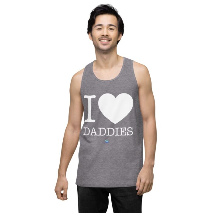 Men’s premium tank top - I Heart Daddies - Image 42