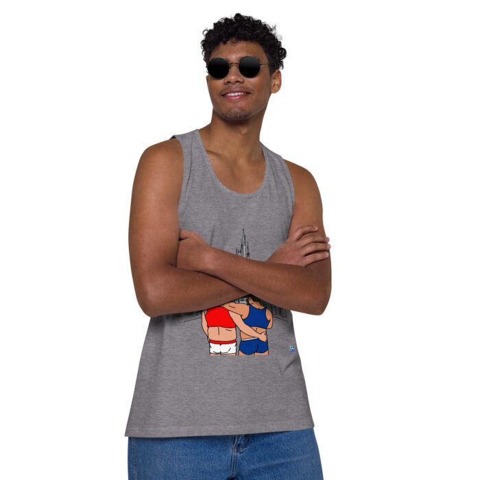 Men’s premium tank top - Main Street PG - Image 34