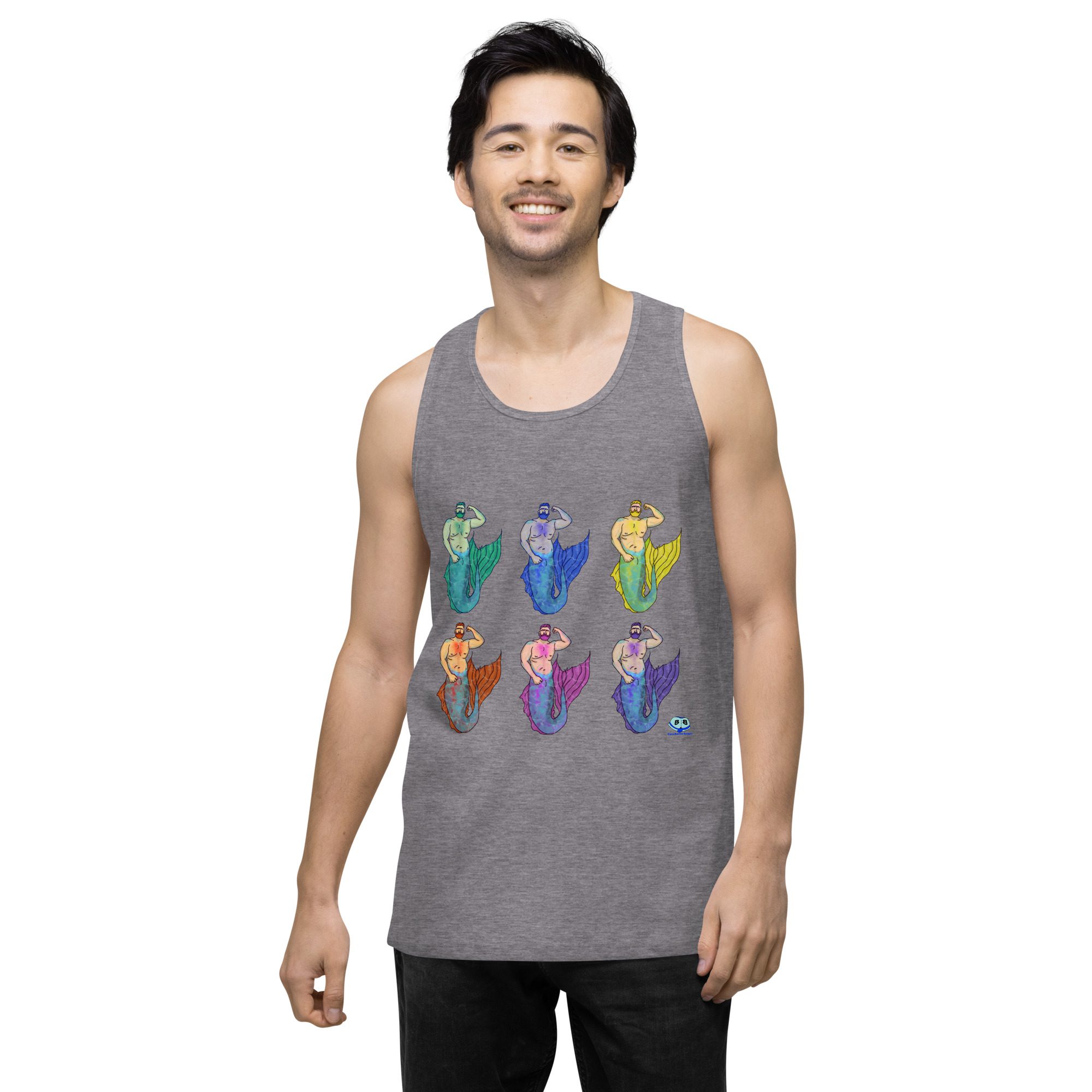 Men’s premium tank top - MerCub Multi - Image 18