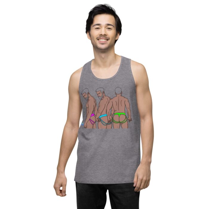 Men’s premium tank top - Neon Jocks - Image 43