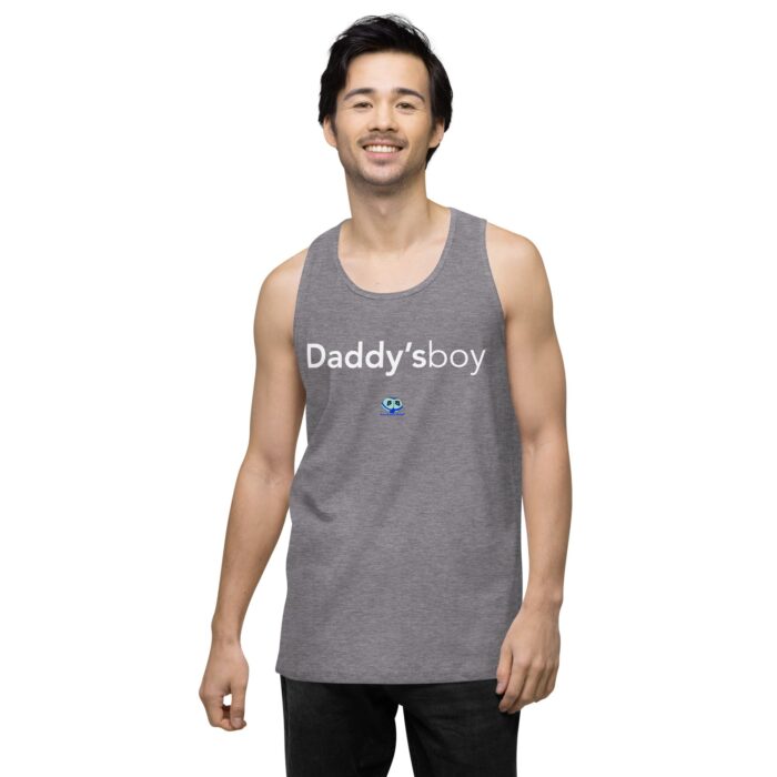 Men’s premium tank top - Daddys Boy - Image 42