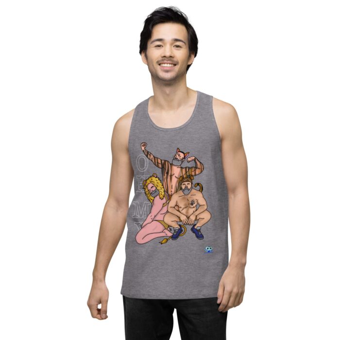 Men’s premium tank top - Oh My - Image 42