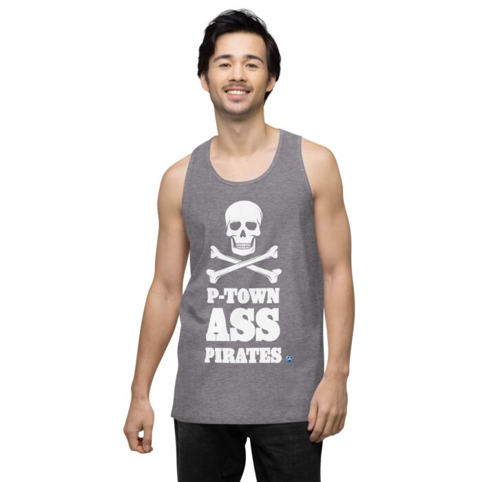Men’s premium tank top - P-Town Ass Pirates - Image 42