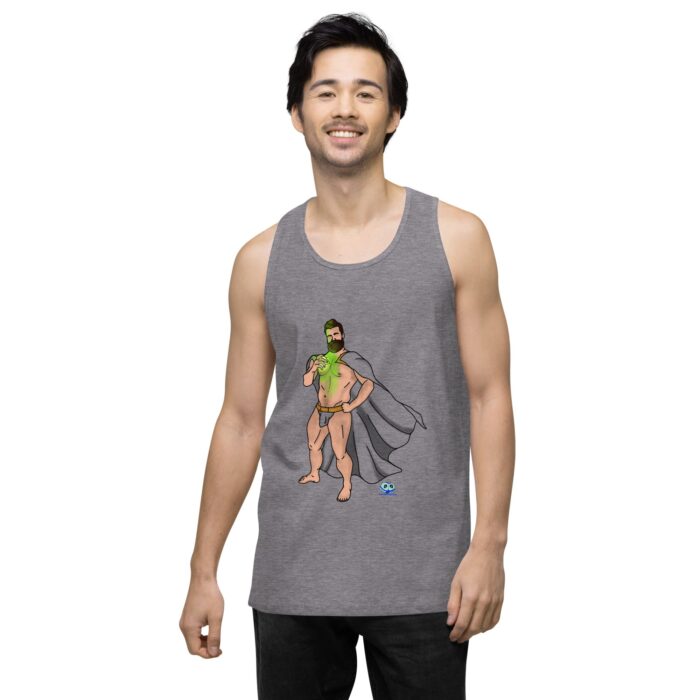Men’s premium tank top - Powerful - Image 42