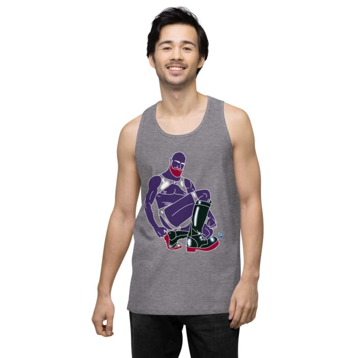 Men’s premium tank top - Rubber Daddy - Image 42