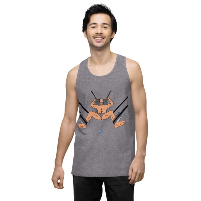 Men’s premium tank top - Sling Set - Image 19