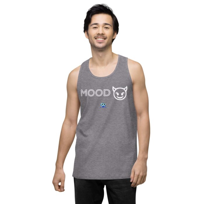 Men’s premium tank top - Mood Horny Devil Emoji - Image 42