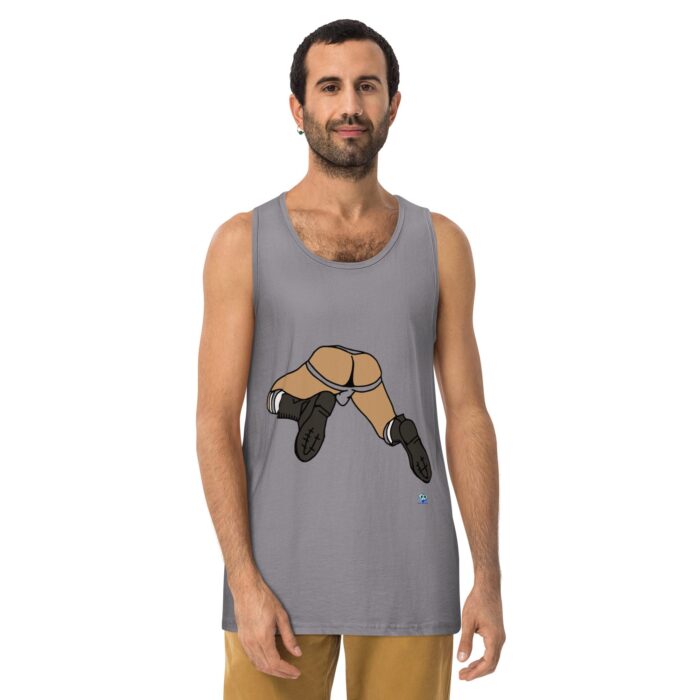 Men’s premium tank top - Ass in Boots - Image 18