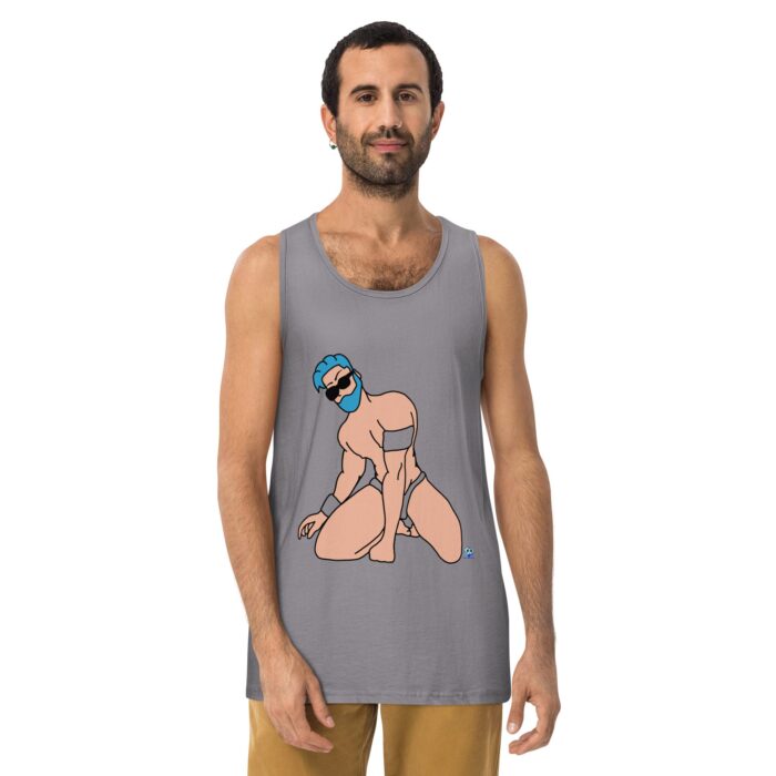 Men’s premium tank top - Bikini, Arm Bands, and Wrist Cuffs - Image 18